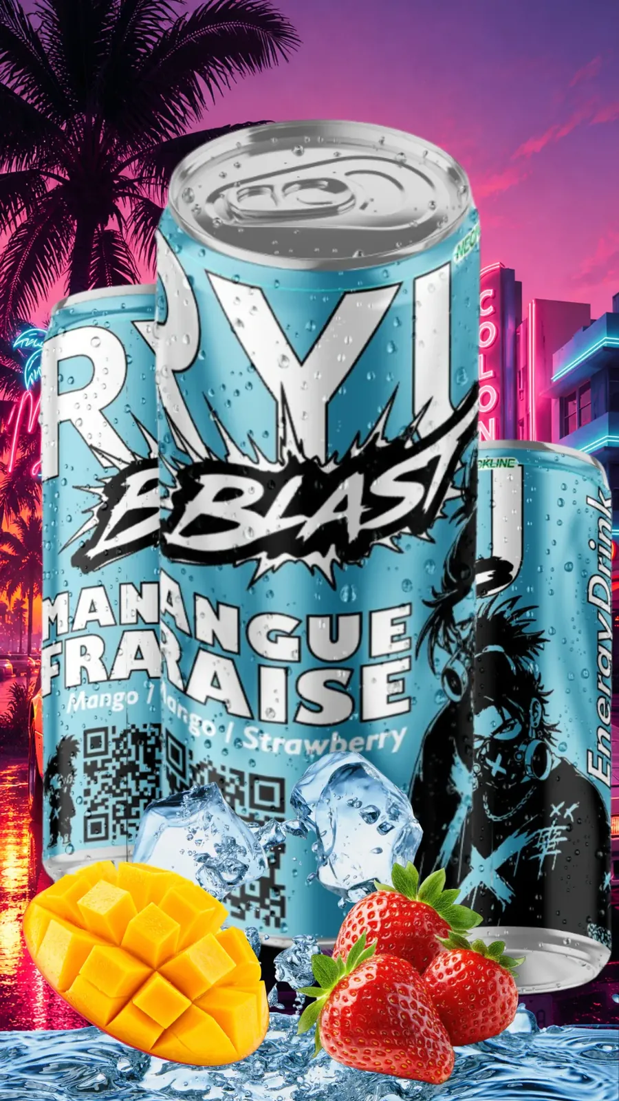 Ryu Blast Mangue & Fraise